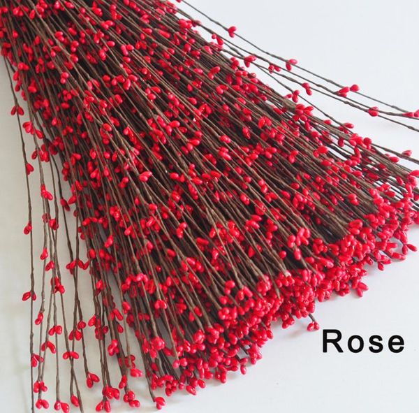 

decorative flowers & wreaths pip berry garland vine stem rose color berries,pip berry,fall wreath,wreath material,flower crown