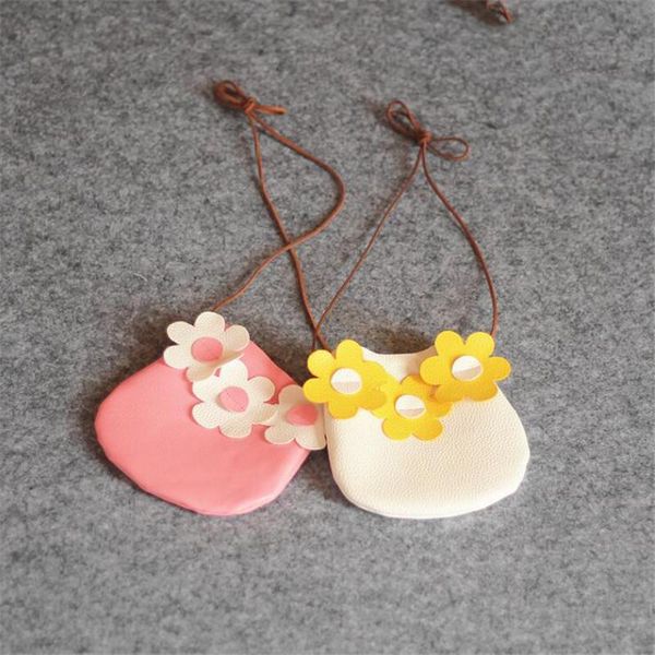 

милый цветок мешок плеча девушки способа плеча сумки младенца кожа pu crossbody сумки мини девушки симпатичные сумки