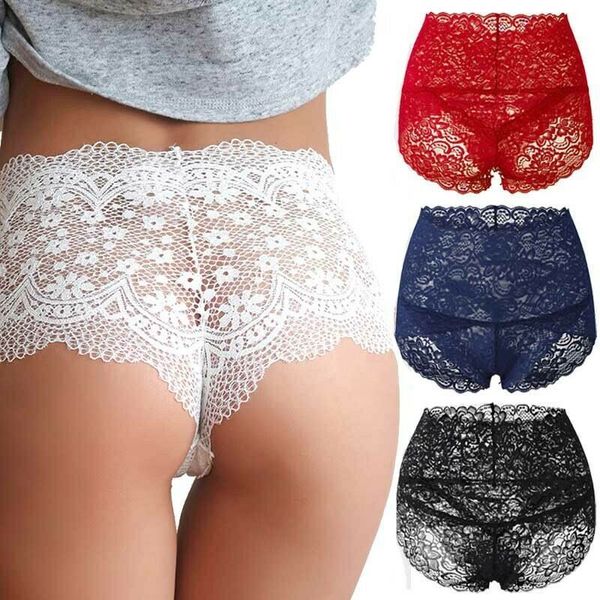 

lace panties soft under women lingerie cotton high waist briefs cute female hipster underwear, Black;white
