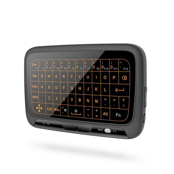 

wireless air mouse mini keyboard 2.4ghz qwer full screen press remote control for android tv box projector htpc pc lapw