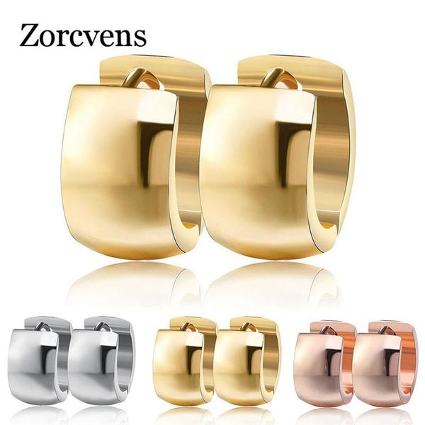

hoop & huggie modyle 2021 brand unique fashion female jewelry punk rock silver color gold small circle earrings for women, Golden;silver