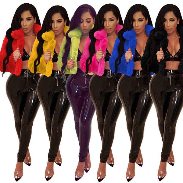 

женщины дизайнеры одежды sherpa куртка флис пушистый зимнее пальто толстый теплый мягкий кардиган короткие пальто верхняя одежда плюшевые ку, White