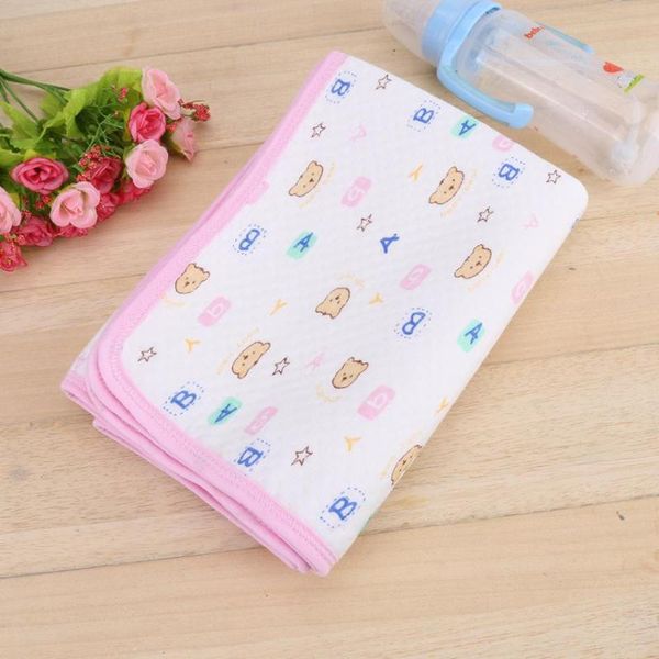 

baby waterproof baby cotton urine mat diaper nappy bedding changing cover pad foldable washable nappy pad chaging mat