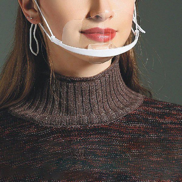 

прозрачный пластик питание слюни proof health care home hotel кухня ресторан cooking chef маска улыбка shaped анти туман bbyoxi soif