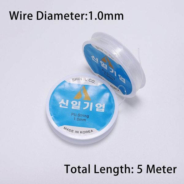 

crystal elastic beading line cord thread string stretch elastic beading cord wire for diy bracelet jewelry making h jllwum, Silver