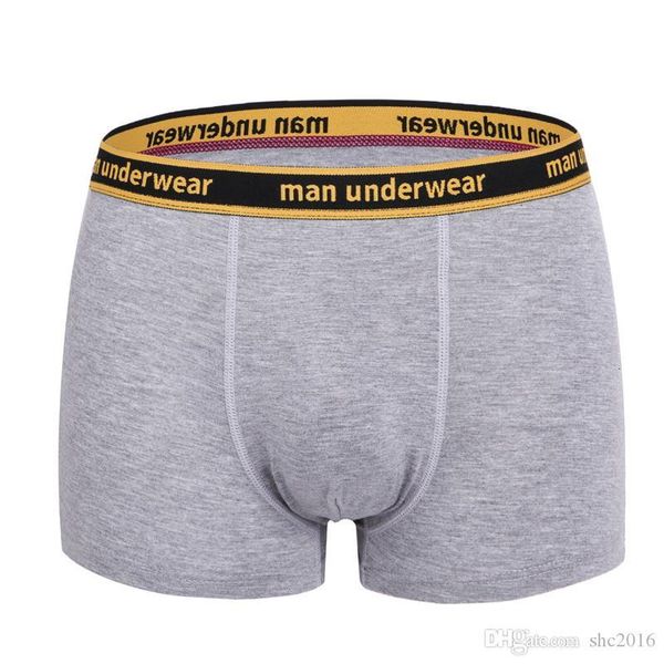 

boxer men solid bamboo fiber breathable comfortable underwear man boxers super-elastic shorts black underpants male panties gay, Black;white