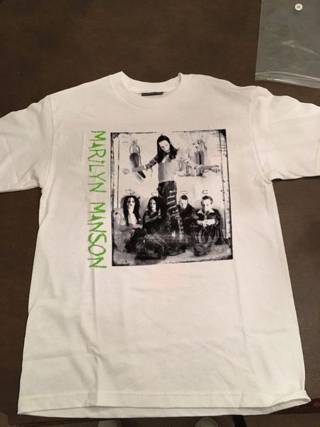 

урожай marilyn manson tour summer mens печать высокого качество для человека лучше дизайнеры толстовки футболки толстовки