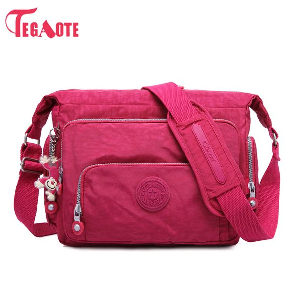 

tegaote luxury women messenger nylon shoulder ladies bolsa feminina waterproof travel women's crossbody bag c0121