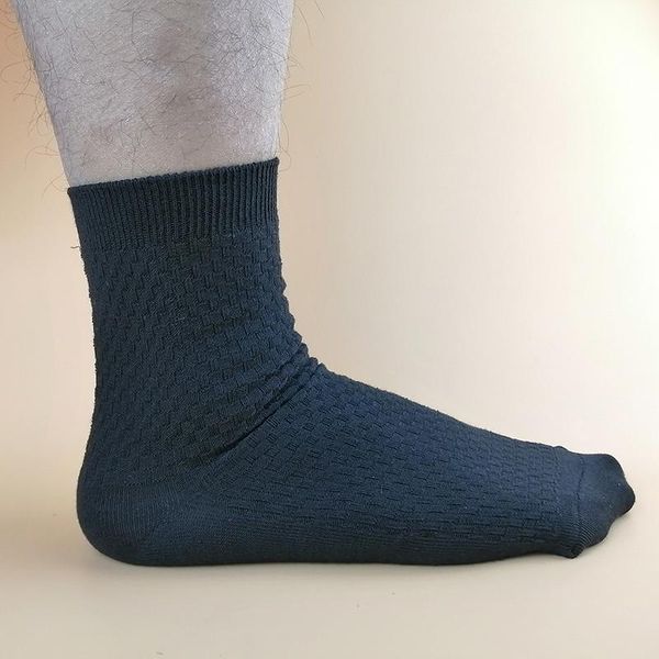 

3 pairs new solid men's socks business cotton socks breathable casual mens gift wholesale custom dropshipping mens dress, Black