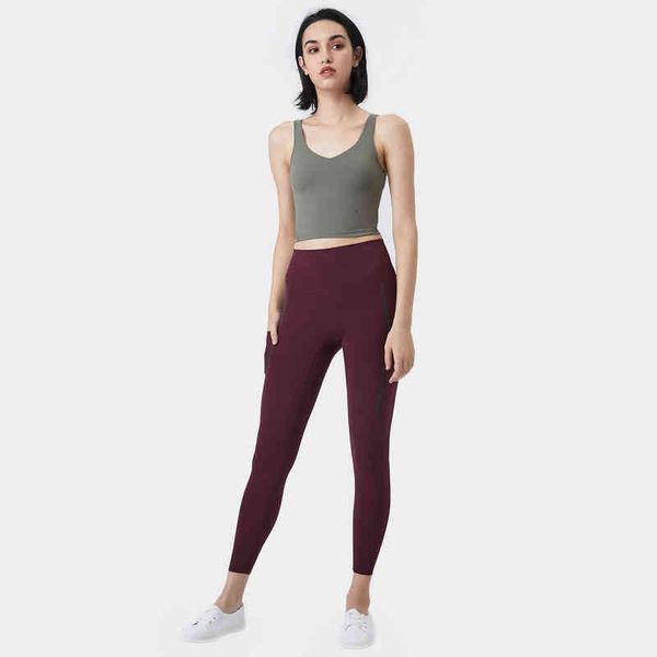 

women's tanks camis yoga v-neck vt nude matte backls yoga suit women, White