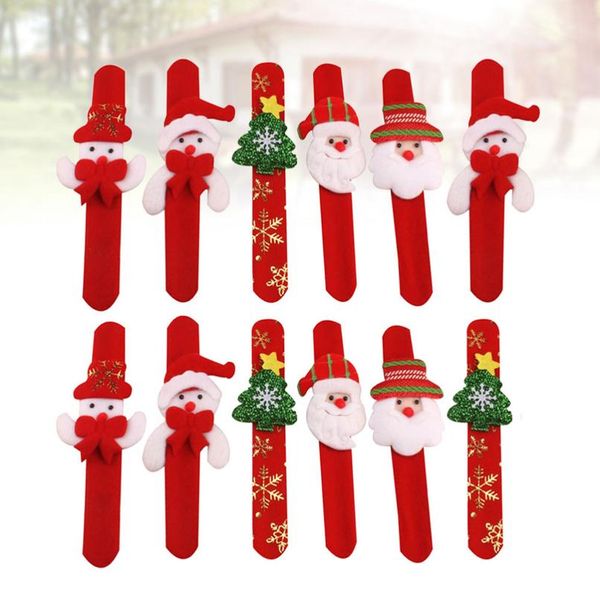 

рождественский защелкивающийся браслет пощечину pooking ручная группа веселая подарочная вечеринка благоприятный браслет для детей ki wmtird, Silver;golden