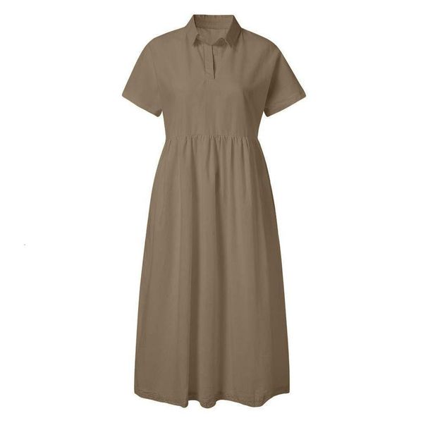 

women summer style feminino vestido t shirt cotton casual plus size ladies dress casual linen dress 2021 long dress tshirt, Black;gray