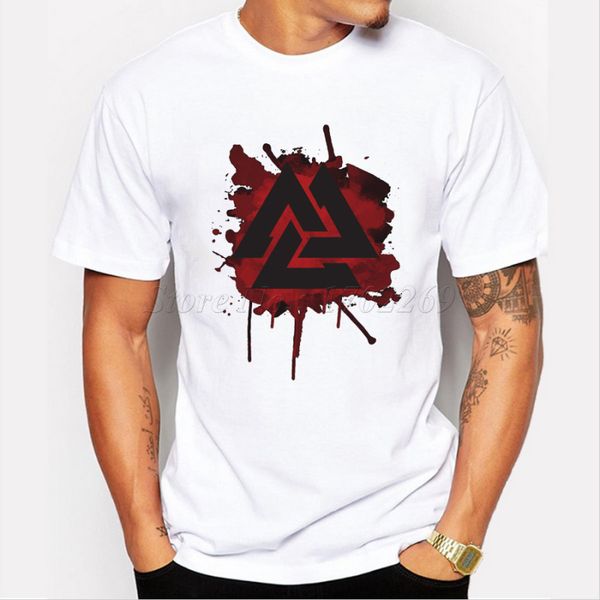 

asian size blood of the norse logo retro printed male fashion short sleeve funny hipster cool s sport sweatshirt hoodie t shirt