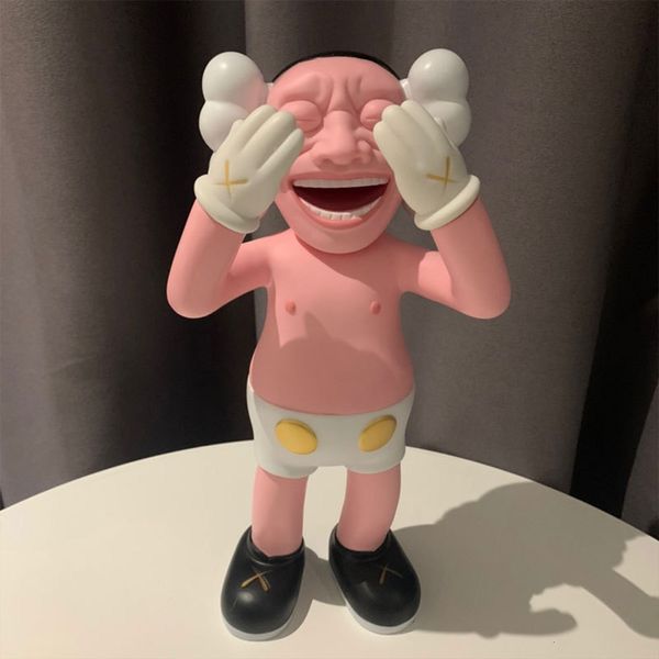 

man kaws yue minjun limited hand made model toy trend original fake