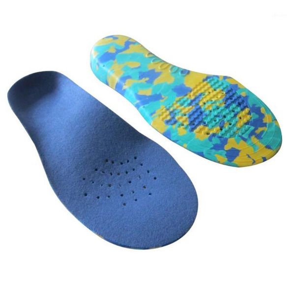 

orthopedic comfort anti slip plantar children shoe inserts kids insole eva breathable flatfoot correction camouflage arc support1, Black