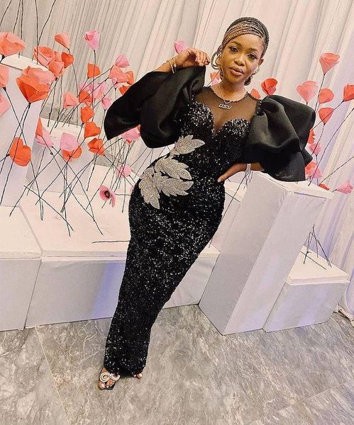 

arabic black sparkly evening dresses crystals sheer neck prom dresses sheath formal party second reception gowns v20, Black;red