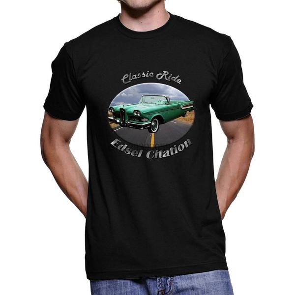 

sport edsel citation classic ride men dark t shirt