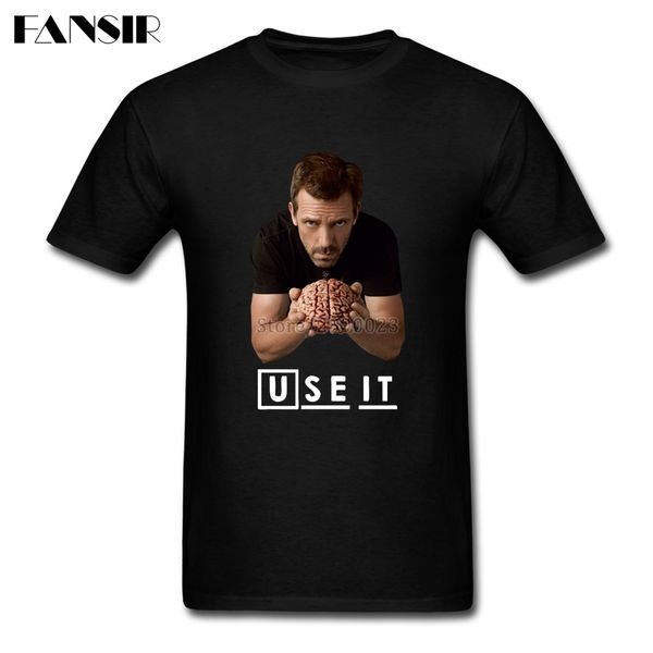 

men tshirt basic style custom short sleeve tees shirt men man's house m.d. american tv show teenage clothing sport hooded sweatshirt ho