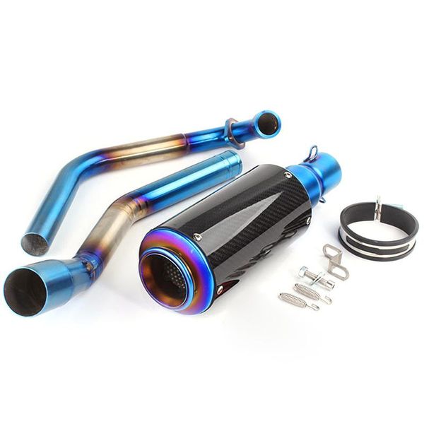 

for yzf r15 mt-15 mt-125 motorcycle exhaust full system link pipe+exhaust muffler for 2008-2020 yzf-r15 mt-15 mt-125 motorcycle