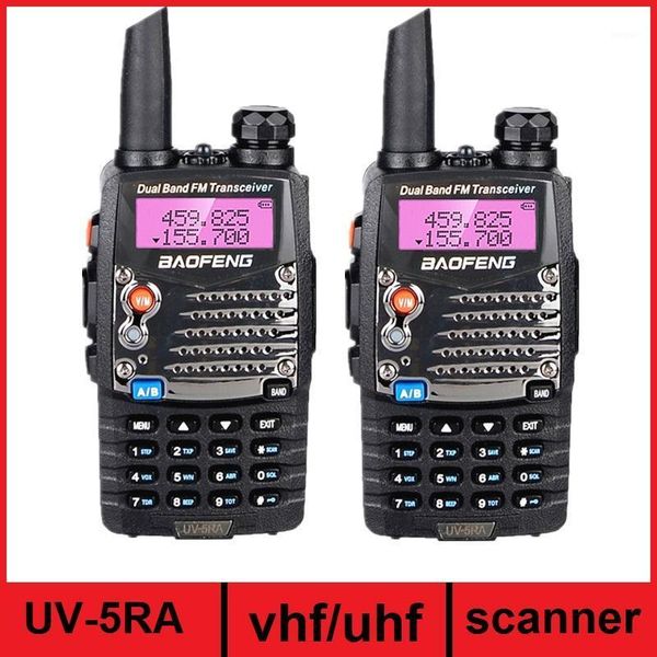 

2pcs uv-5ra updated of baofeng uv-5r walkie talkie 10km vhf uhf radio amateur long range transceiver ham cb radio scanner1