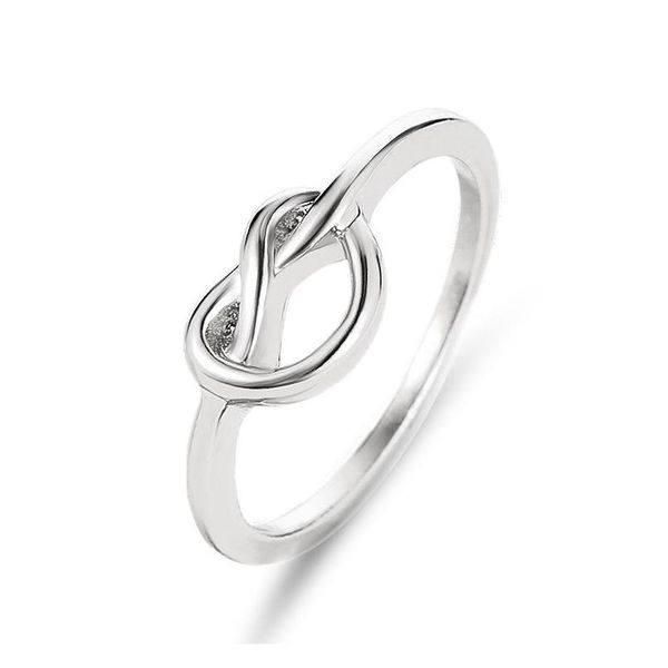 

selling jewelry ladies rose gold knotted ring beautiful hand jewelry wholesa sqclgh queen66, Silver