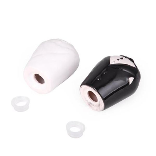

bride and groom ceramic salt and pepper shakers holders jlliqf dayupshop