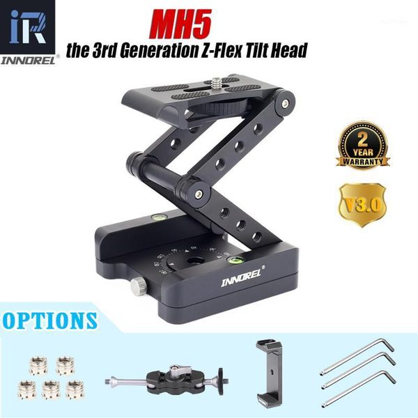 

z-flex tilt tripod head 360Â°rotation adjustable folding z pan monopod foldable rig magic arm mobile clip for canon nikon sony1