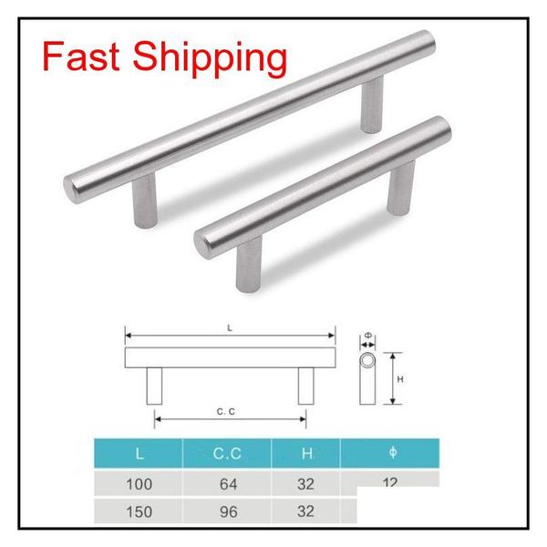 

t type handles for cupboard door drawer wardrobe shoe cabinet pulls stainless st qyllme packing2010