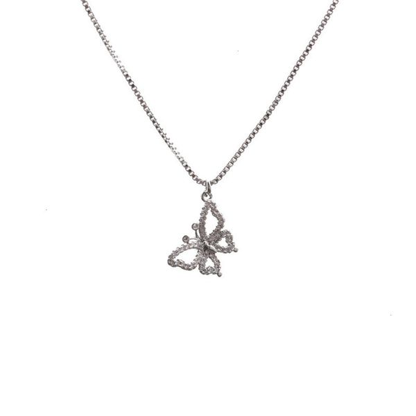 

pendant women necklaces new accessories butterfly7ofa0yhn, Silver