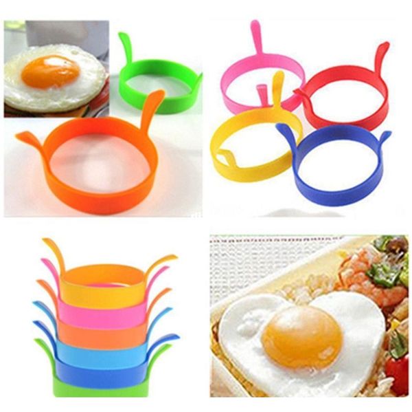 

kitchen silicone fried fry frier oven poacher egg poach pancake ring mould tool