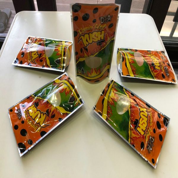 

flamin горячие куш resealable пустые майларовые сумочки edibles ботаников sf калифорнии 3.5-7g пустая сумка jllzyn garden_light