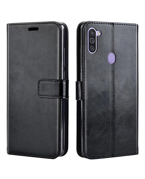 

43fggalaxy flip leather on cover case for samsung m11 m 11 m115f sm-m115f