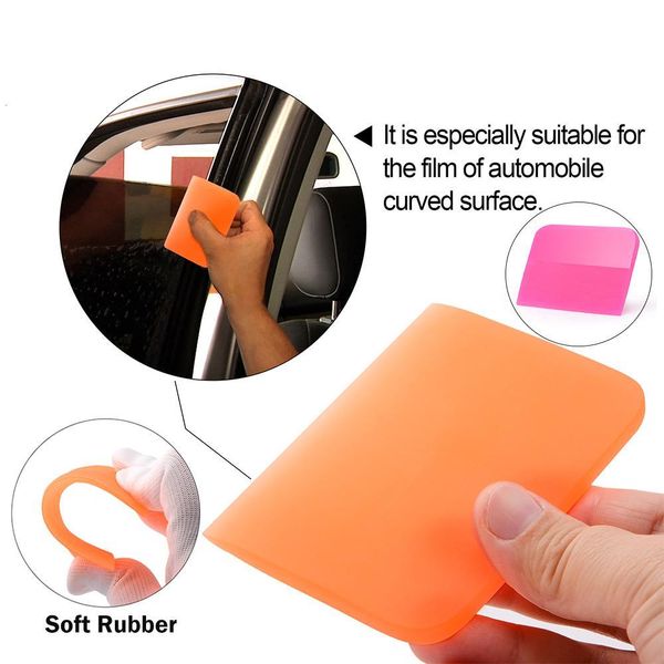 

foshio car goods vinyl wrapping tool kit carbon fiber wrap magnet squeegee mark scraper cut aid tool window tint film install h jllvlb