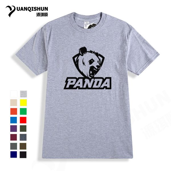 

sport 2018 summer boutique men's cool t-shirt fashion design angry panda print t-shirt 16colors short sleeves street hip hop funny tee