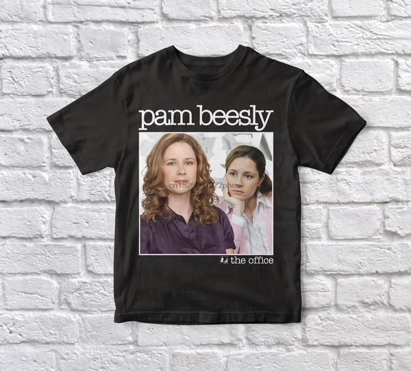 

pam beesly the office 90s vintage black tshirt men t shirt sport hooded sweatshirt hoodie