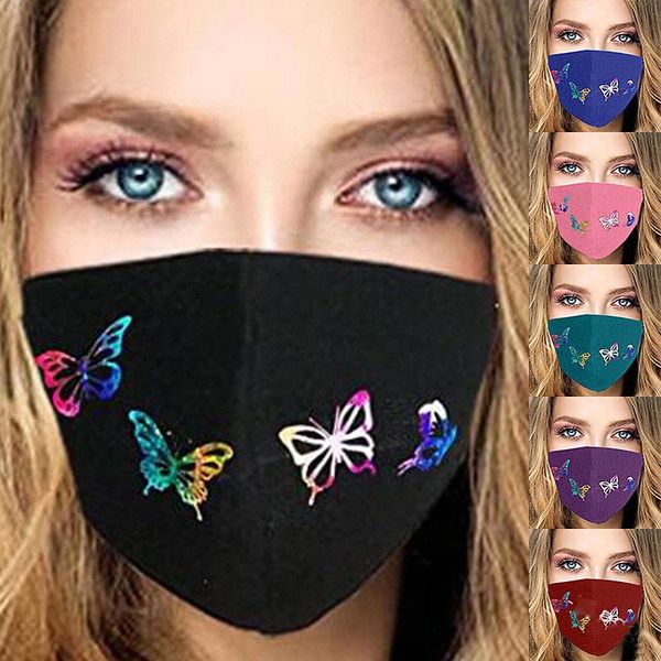 

nwf2655 fashion printing face for personality butterfly children dhl mask 3d breathable washable designer shiping via anti-dust f cxdk