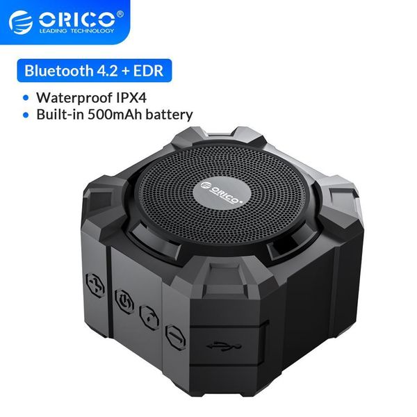 

orico открытый три теплоизолирующие батареи портативный bluetooth спикер беспроводной громкоговоритель звук ipx4 вода 500mah