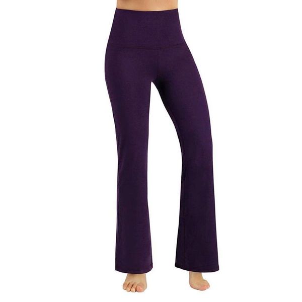 

yoga outfits women's pants high waist elastic abdomen control training non perspective tight micro trumpet sports, White;red