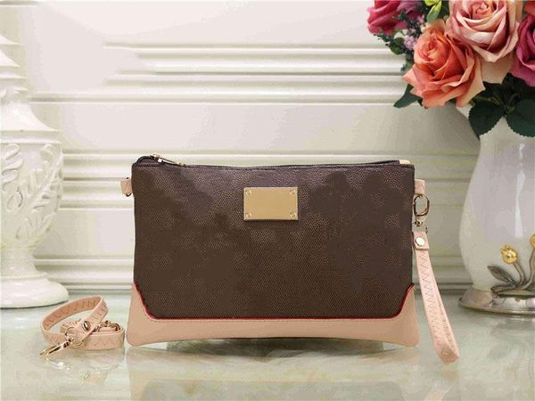 

hh luxury designer bag brand shoulder bags lady vintage clutch handbags dot lattice lock rivet leather women fashion clutch bags tote ks611