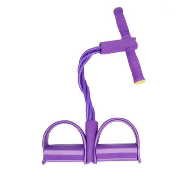 

resistance bands small and portable fitness equipment yoga sit-ups aids home pedal puller thin belly artifact sports pull rope1