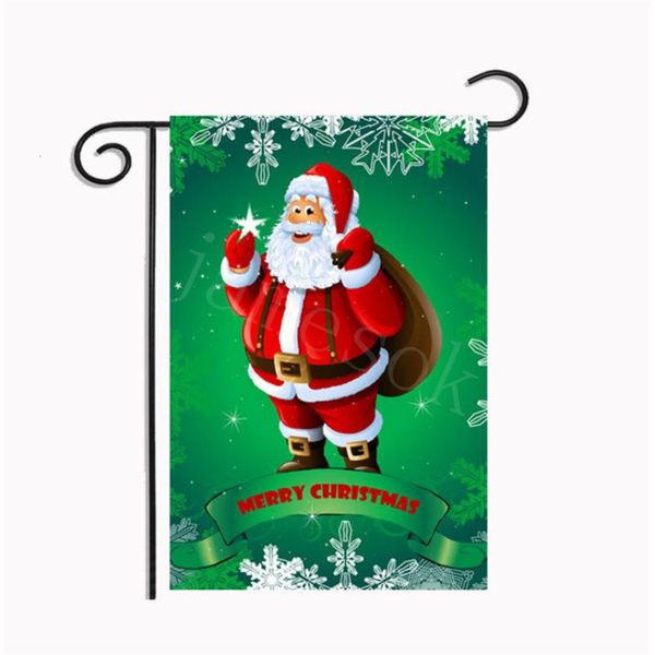 

year garden new flags happy 30*45cm outdoor hanging christmas banner home party decorations da918jd2u