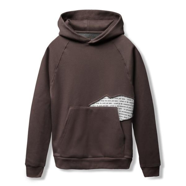 

men new dark earth with oversized hood and raglan sleeve design hoodie8uy, Black