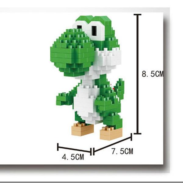 

200 400pcs 18042 18049 мини частицы spell строительные блоки в собранном виде игрушки малый размер марио серии игрушки для детей подарки bby