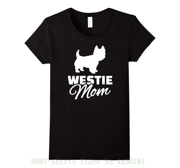 

westie mom summer funny cotton hipster fashion harajuku brand hoodie designers t shirts sweatshirt