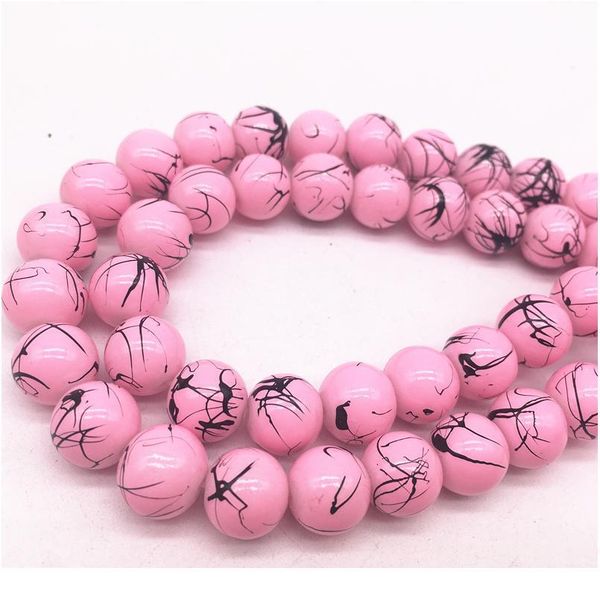 

wholesale 4/6/8/10mm czech glass beads loose spacer beads painted charm for jewellery making diy bracelet&neck jllngq, Crystal