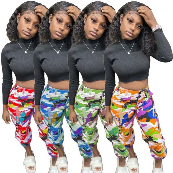 

xk006 sportwear women camouflage print jogger pants activewear fashion trousers draped jogger pants sweatpants1, Black;white