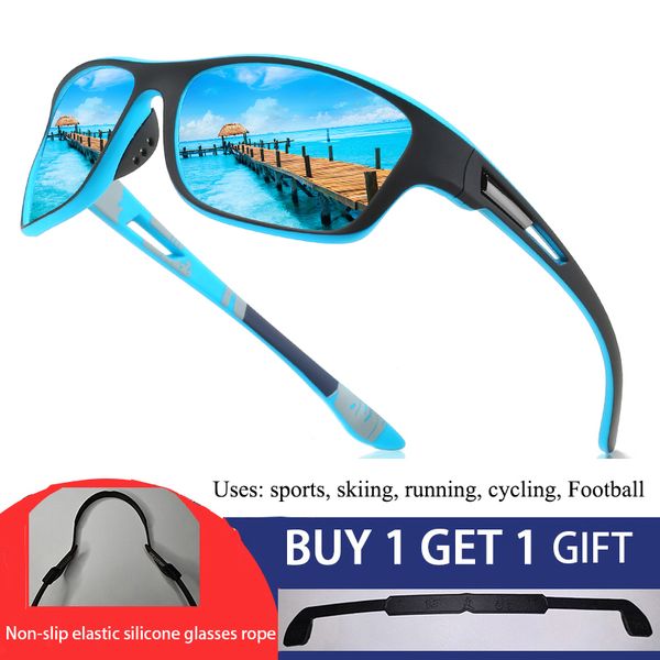 

new men polarized sunglasses outdoor sports windproof sand goggle sun glasses uv protection, White;black