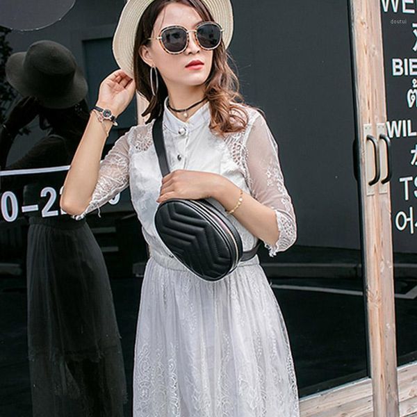 

waist bags women's bag designer luxury fanny pack female belt banana shoulder crossbody chest pocket hip purse1