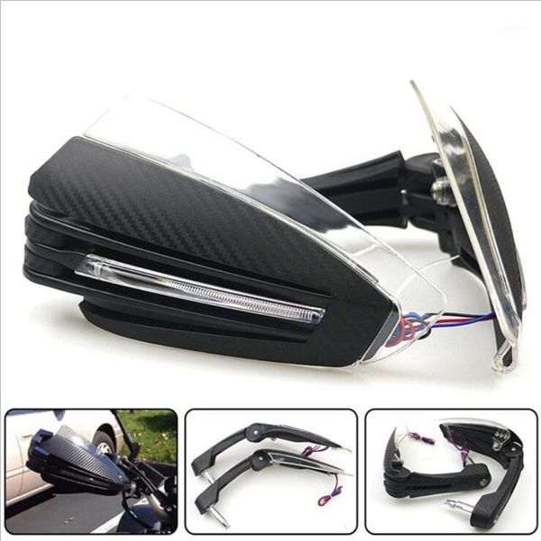 

parts universal motorcycle hand guards 22mm 7/8 inch black handlebar handguard handle protector no discoloration lr21