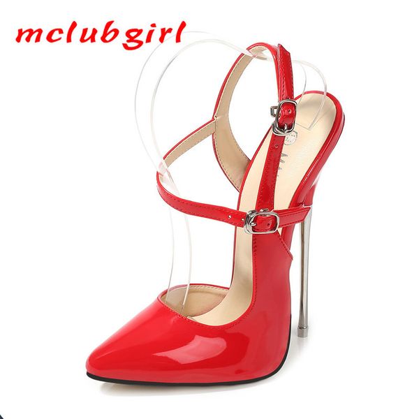 

mclubgirl women's single shoes red high heels women's big nightclub ultra-high heel source manufacturers club pumps wz y200702, Black